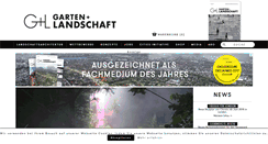 Desktop Screenshot of garten-landschaft.de